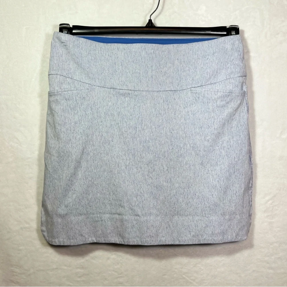 S.C.&Co Blue White Tummy Control Skort Womens L Stretch Summer Golf - Picture 2 of 10